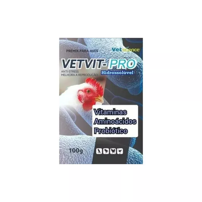 Vetvit Premix 100 Gramas